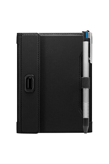 1/f SPACE PASECO cover（黒皮鉄） Spigen Passport Holder RFID Korumalı Seyahat Çantası Pasaport