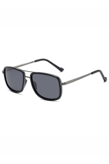 نظارات شمسية TR POLARIZED للرجال ذات الإطار المربع/المستطيل