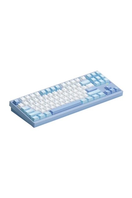 MCHOSE GX87 Lite %80 TKL RGB Kablosuz Hotswap Blue Nano Spraying