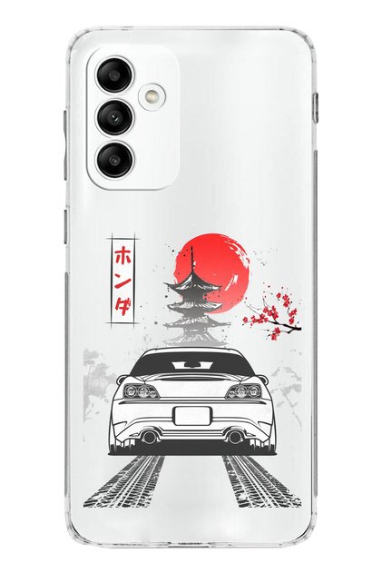Galaxy A05S Compatible S2000 Design Transparent Silicone Case