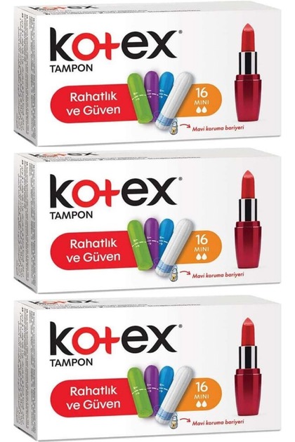 Tampon Mini 48 Li Set (3PK*16)