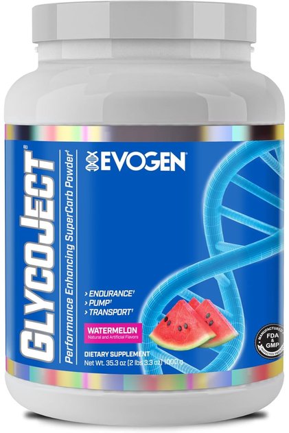 GlycoJect - Super Carb Powder | Rapid Absorption for PreWorkout | Carbohydrate Powder for End