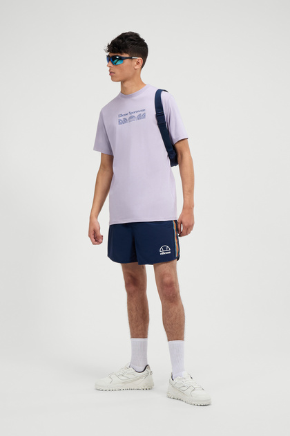 Ανδρικό T-Shirt Ανοιχτό Μωβ
