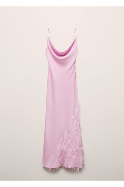 strapless open back dress Thierry Mugler Baby Pink Mini Dress