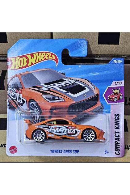 HOT WHEELS 1/64 Toyota GR86 Cup 2025 Serisi Yarış Aracı Oyuncak