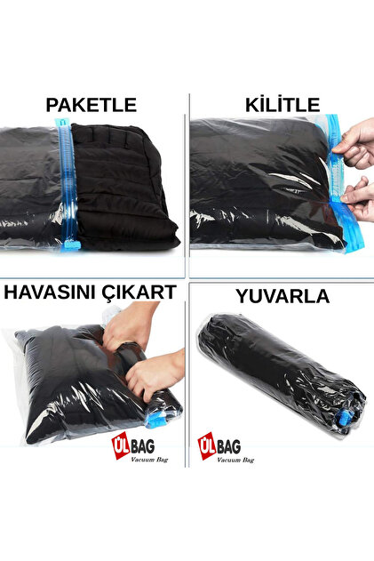 Ülbag Vakumlu Hurç Poşet Set Seyahat 3'lü Fiyatı, Yorumları - Trendyol