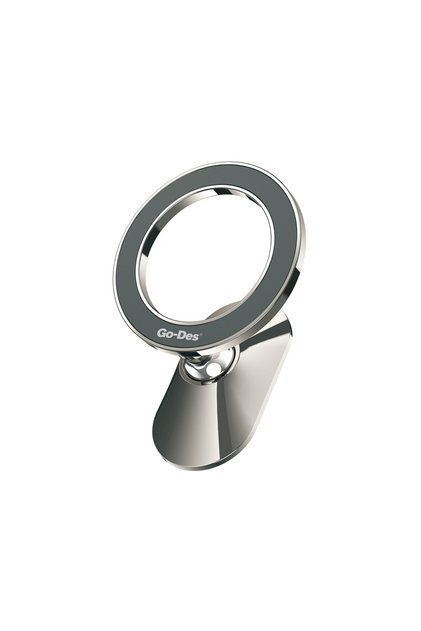 Araç İçi Telefon Tutucu Go Des GD-HD215 Magnetik Magsafe 360 Derece Dönebilen Oynar Başlıklı Gri