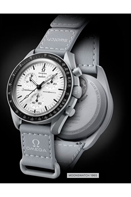【新品未使用】OMEGA × Swatch MoonSwatch 1965 Swatch 1965 Moonswatch Omega x Swatch saati 18.752 TL´ya satisa