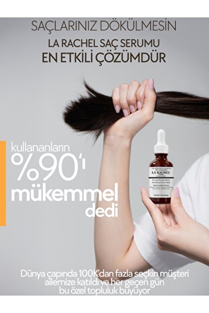 La Rachel Patented Scientific Hair Serum that Provides a New Hair