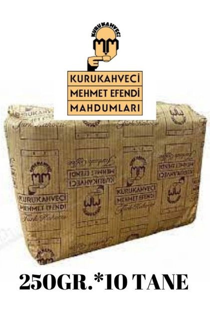Kurukahveci Mehmet Efendi Turkish Coffee 250Gr. *10 Packs (2.5 Kg.) Daily Drafted)