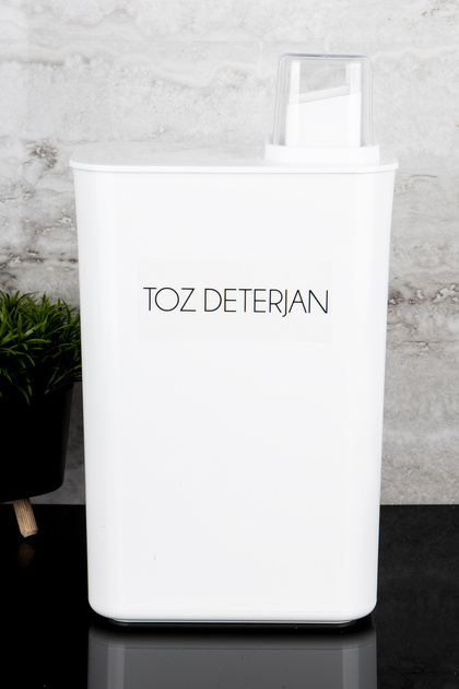 Self Scale Detergent Cup Seta 3000ml with Label Storage Box
