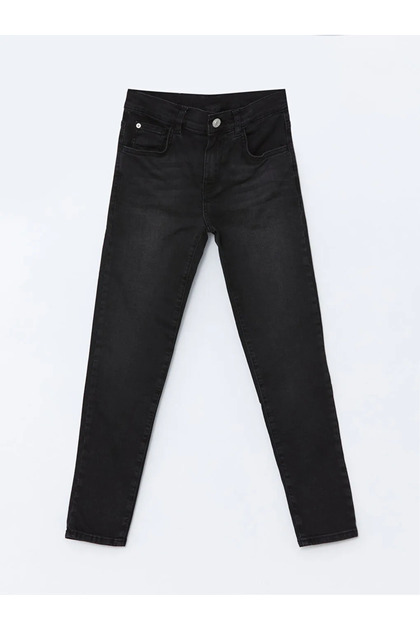 Lcw Kids Black Boys' Jeans Pants with Adjustable Elastic Waist