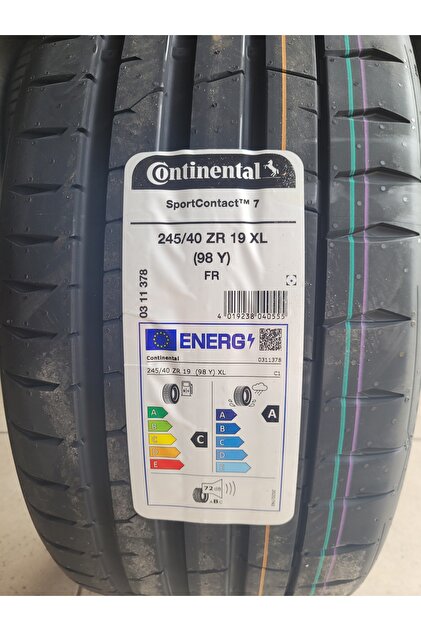 Continental 245/40R19 Sport Contact7 98Y XL Set Olarak (4 ADET