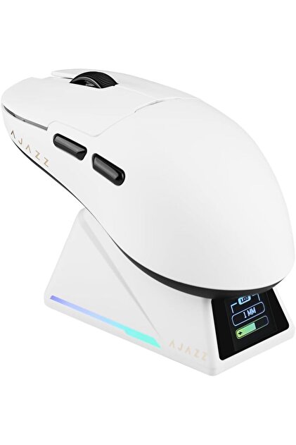 Coverzone Ajazz AJ159 Apex 42000 DPI Manyetik Şarj İstasyonu-TFT