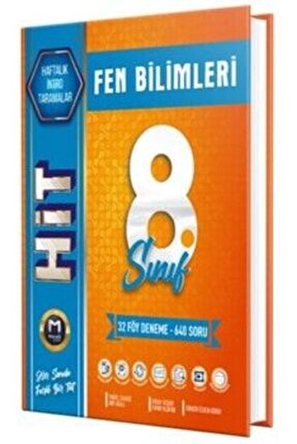 Mozaik Yayınları Mozaik 8. Sınıf Matematik HİT 32 Föy Deneme 640