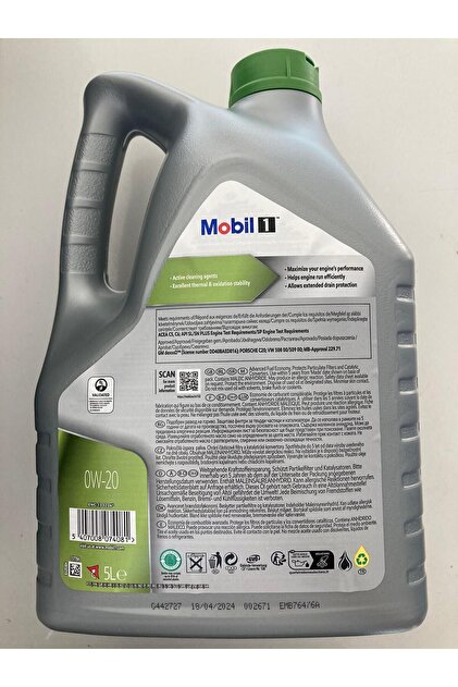 Mobil 1 Esp X2 0w/20 5 Lt - Fiyatı, Yorumları