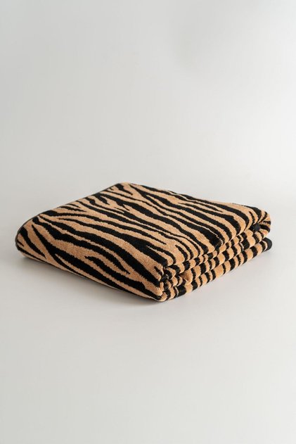 |   Tiger |   100% Cotton Velvet Bath Towel