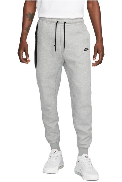 Pantaloni de trening Tech Fleece pentru bărbați, gri, croială slim 805162-063