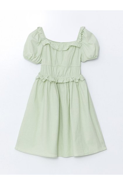 LCW Kids Square Neck Girl's Dress