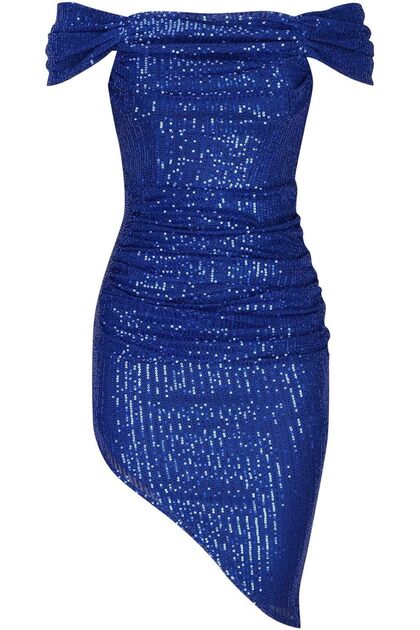 Liana Degaje Collar Midi Dress