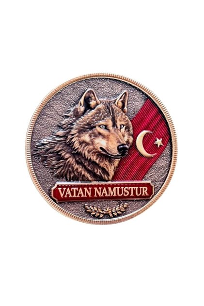 BOZKURT 3 BOYUT VATAN NAMUSTUR Peç- 3d Arma - TPU Patch
