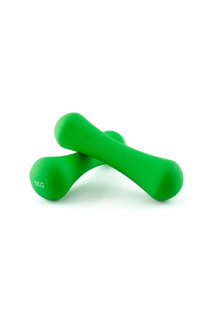 Neopren Dambıl 2x1kg Yeşil