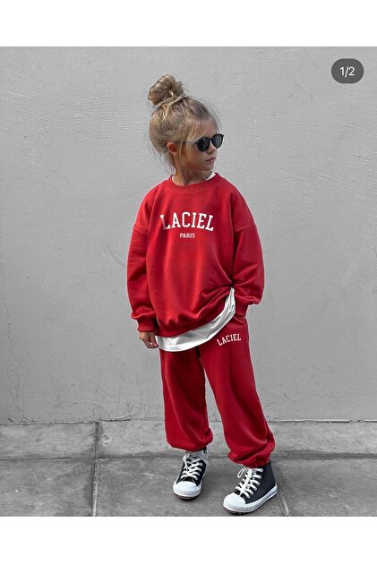 Magu Cotton Unisex Children's Sweatshirt and Tracksuit Tights