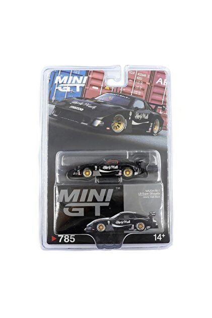 mini gt MAZDA RX-7 LB-Super 1/64 Ölçek Mini GT Diecast metal Model
