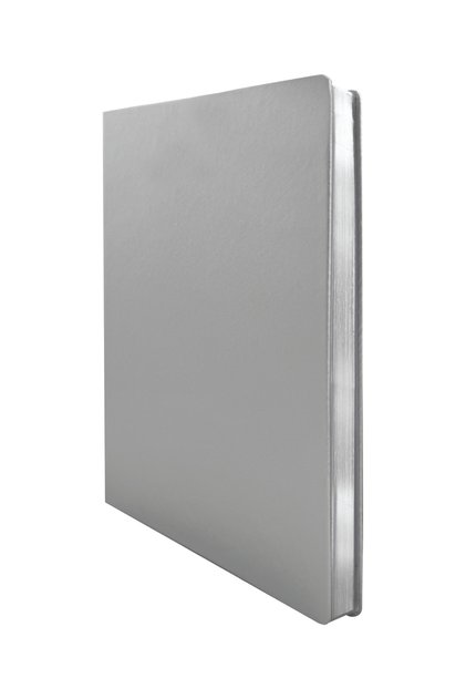 Zipper Folder Organizer Defter 14.8x21 Cm A5 Gümüş Noktalı