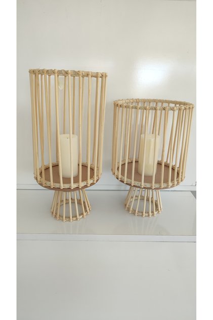 Bambu Fener Mumluk 2 Li Set