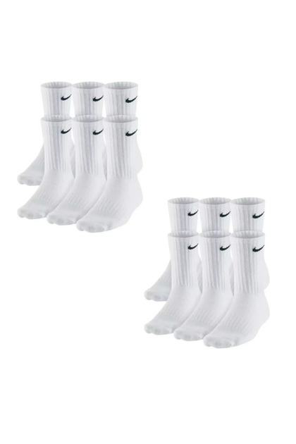 12 pack white nike socks