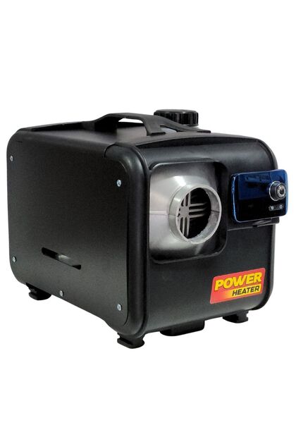 Power Heater 8 kW Webasto Muadili Bluetooth'lu Taşınabilir Dizel Isıtıcı - Paslanmaz Ayak Hediyeli