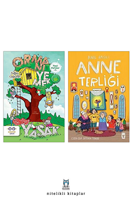 Yeşil Kafalar 1 Ormanı Yemek Yasak  - Anne Terliği/Anıl Basılı