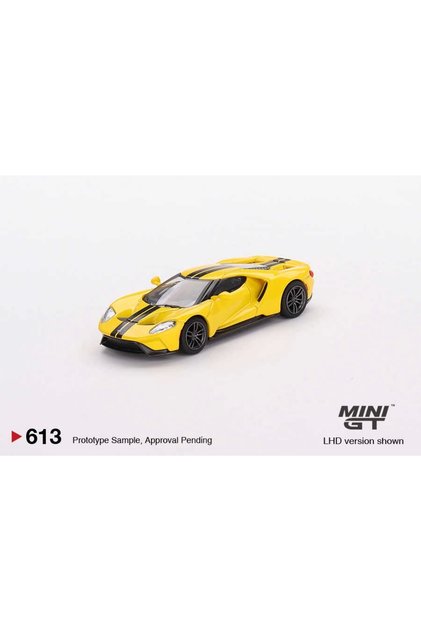 1/64 Ford GT Triple Yellow