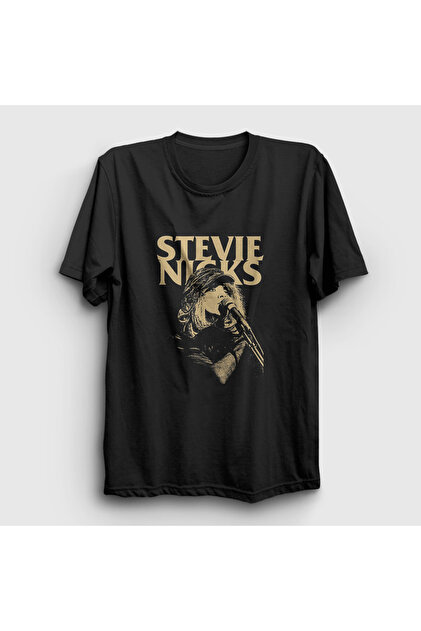 Presmono Unisex Siyah Warp Planet Queens Of The Stone Age T-Shirt