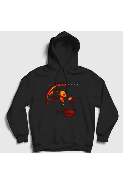Superunknown Soundgarden Rock Hooded Unisex Black Sweatshirt -425037tt