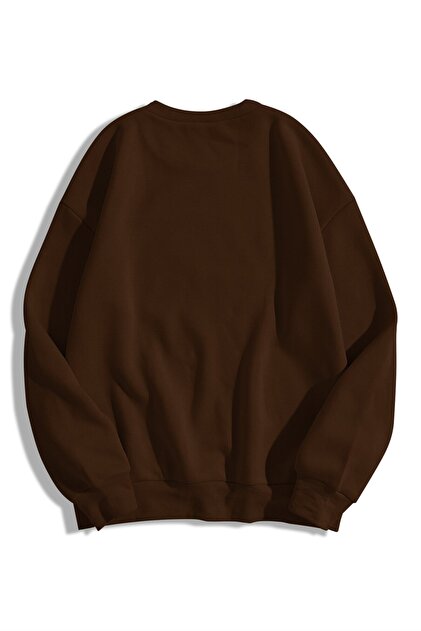 Trendiz Unisex Basic Bisiklet Yaka Sweatshirt Hoodie - Fiyatı