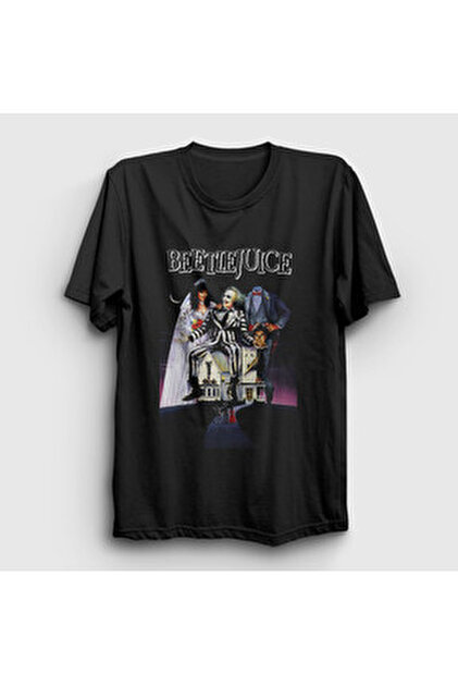 Presmono Unisex Siyah Poster Murder Drones T-Shirt 608841tt