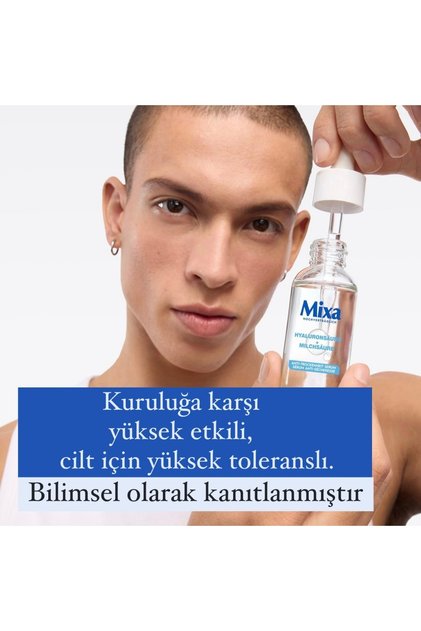 Hyaluron + Laktik Asit Serumu - Kuruluğa karşı, Hassas Cildi yatıştırır, Cildi dolgunlaştırır