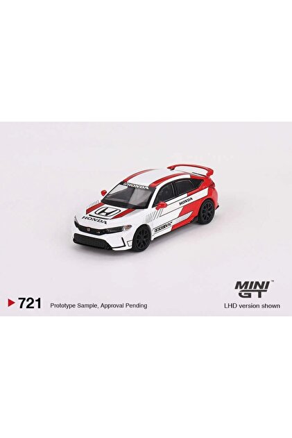 mini gt Honda Civic TYPE R 1/64 Ölçek Mini GT Diecast Metal Model
