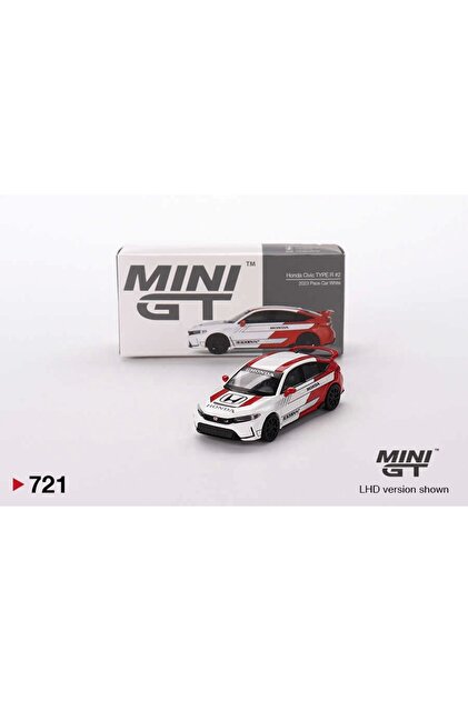 mini gt Honda Civic TYPE R 1/64 Ölçek Mini GT Diecast Metal Model