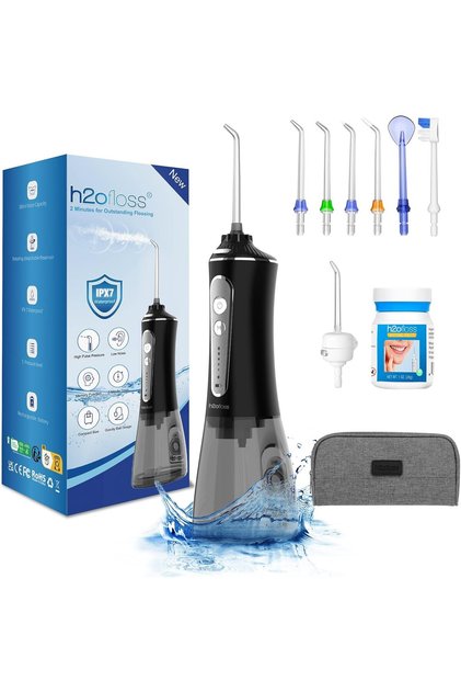 2025 upgraded whitening water dental floss, portable and rechargeable