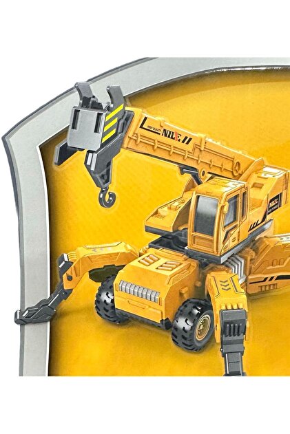 tmtoysandmore Inşaat Kamyon Vinç Oyuncak Kırılmaz Kaliteli Plastik