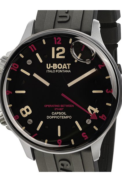 8839 Capsoil Doppiotempo SS GMT 45mm 10ATM
