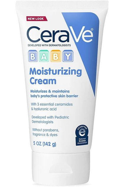 CeraVe Baby Cream | Gentle Moisturizing Cream with Ceramides | Fragrance, Paraben, Dye & Phthalates