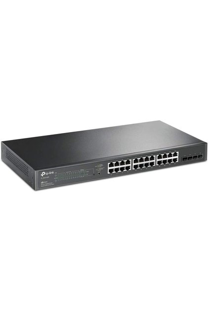 TL-SG2428P JetStream 28-Port Gigabit Smart Switch مع 24-Port PoE+، 4 فتحات SFP (250 واط B)