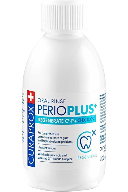 CURAPROX Perio Plus Regenerate Mouthwash, 200 ml, CPP209