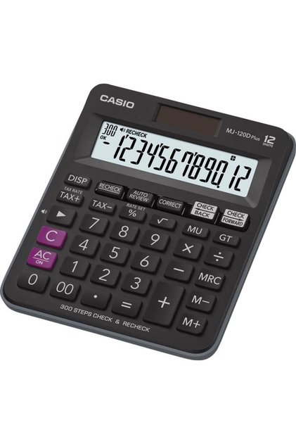 آلة حاسبة سوداء Mj-120D