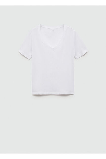 Beyaz Kadın T-Shirt 77120582