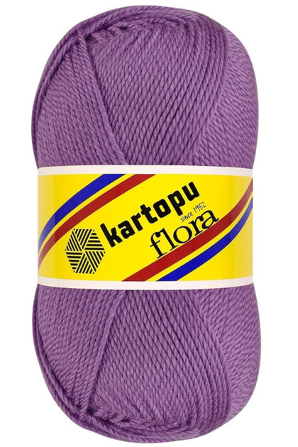 Flora K716 Lila El Örgü Patik Ipi 100gr